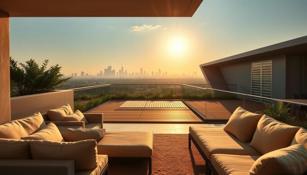 Les tendances déco 2025 : inspirations et nouveautés 5 Aménagement de terrasse moderne 2025