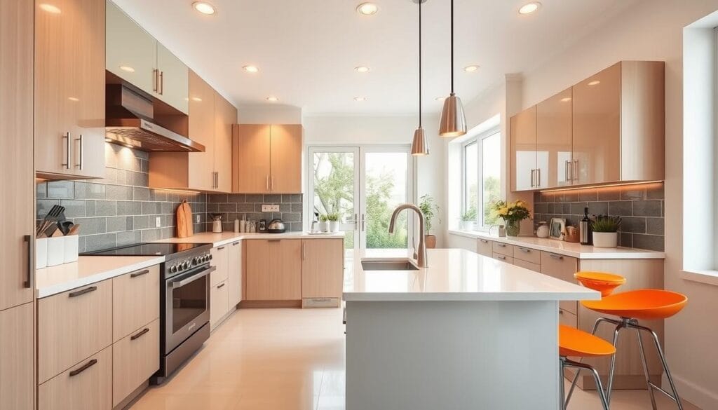 Aménager une cuisine petite espace facilement 5 Aménagement cuisine design ergonomique