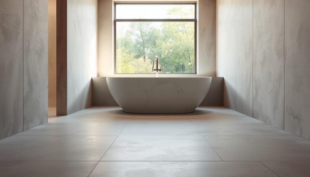 Salle de bain minimaliste : tendances et inspiration 4 Matériaux minimalistes pour salle de bain
