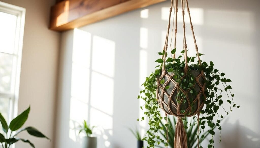 diy suspension macramé