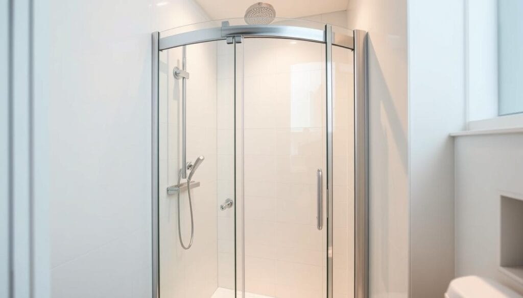 Aménager une salle de bain petit espace - Conseils 4 Douche compact pour petite salle de bain