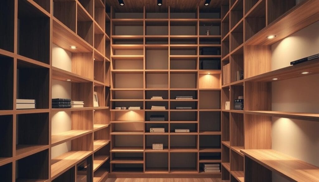 Dressing petit espace : solutions gain de place 3 Rangement vertical gain de place