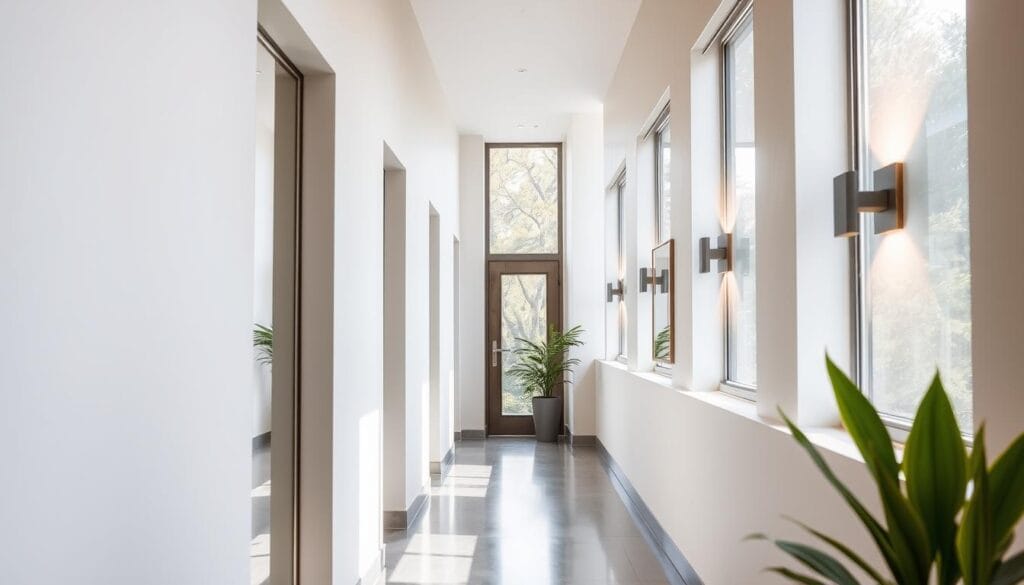 déco couloir étroit